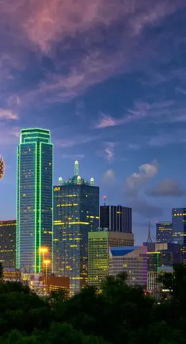 Dallas At Dusk