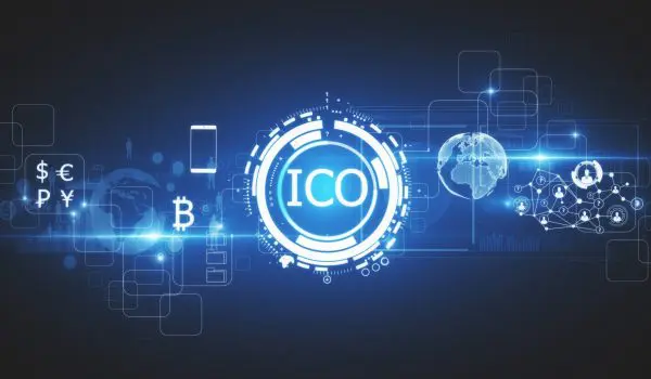 Blue ICO icon