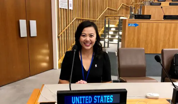 Jennifer Barber at UN