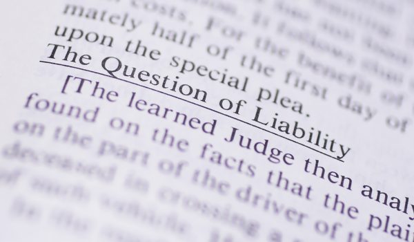 "The Question of Liability"