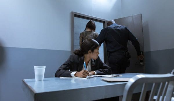 People inside investigation room