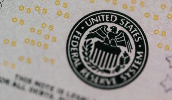 Eagle printed on bill of america
