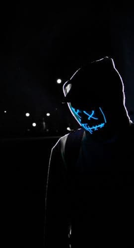 Silhouette of man