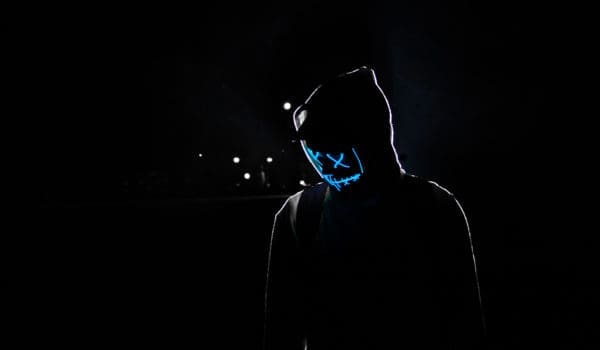 Silhouette of man