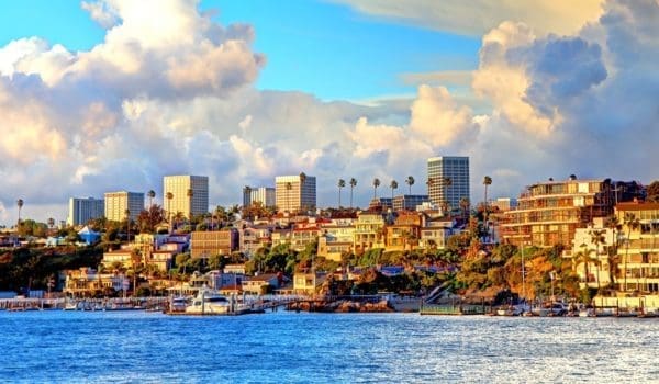 Beach homes in Orange County