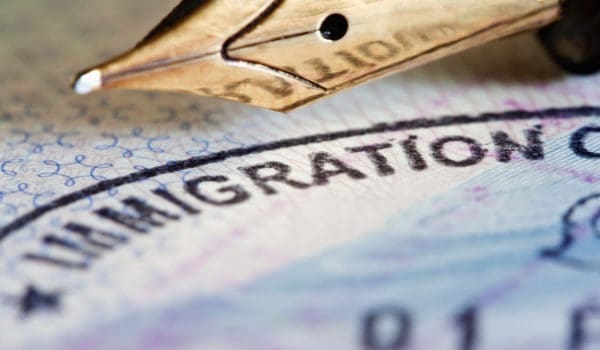 Applying for an Immigration visa.