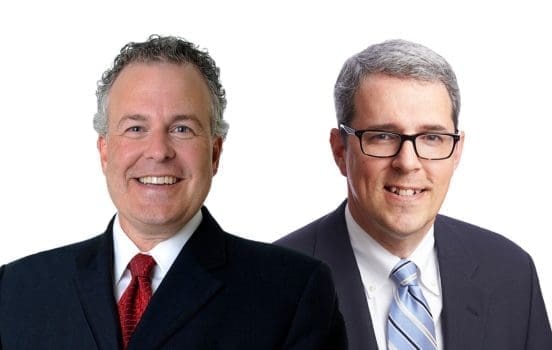 Robert Sartin and Adam Hall headshots