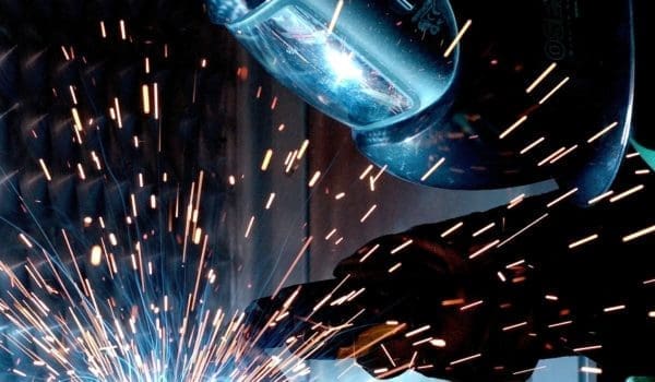 Industry metal fire radio