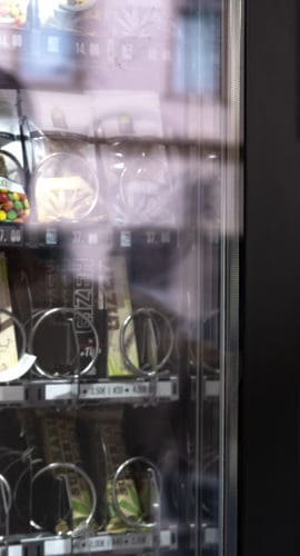 payment terminal in self-service cannabis kiosk, Marijuana Legalization and Impact on Society, Benefits and Risks, Economic Aspects, Bad Homburg, Germany - August 28, 2023