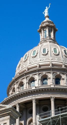 Dome of the texas legislature